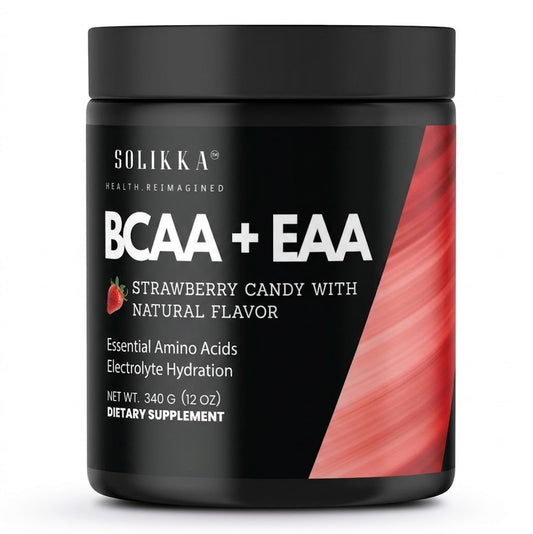 BCAA + EAA Strawberry Candy 300g w/Natural Flavor
