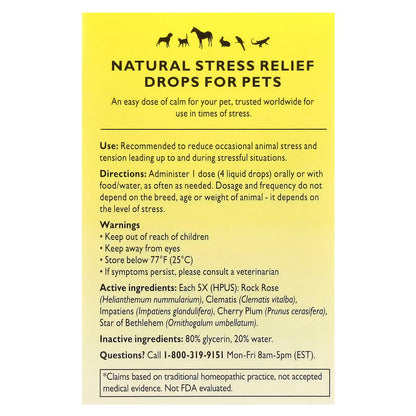 Rescue Remedy Pet 🐾 10ml Dropper