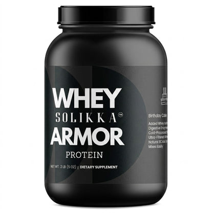 2lb Whey Armor Protein Birthday Cake