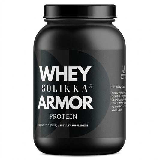 2lb Whey Armor Protein Birthday Cake