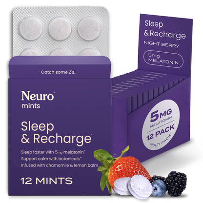 Sleep and Recharge | Night Berry Flavor | Extra Strength