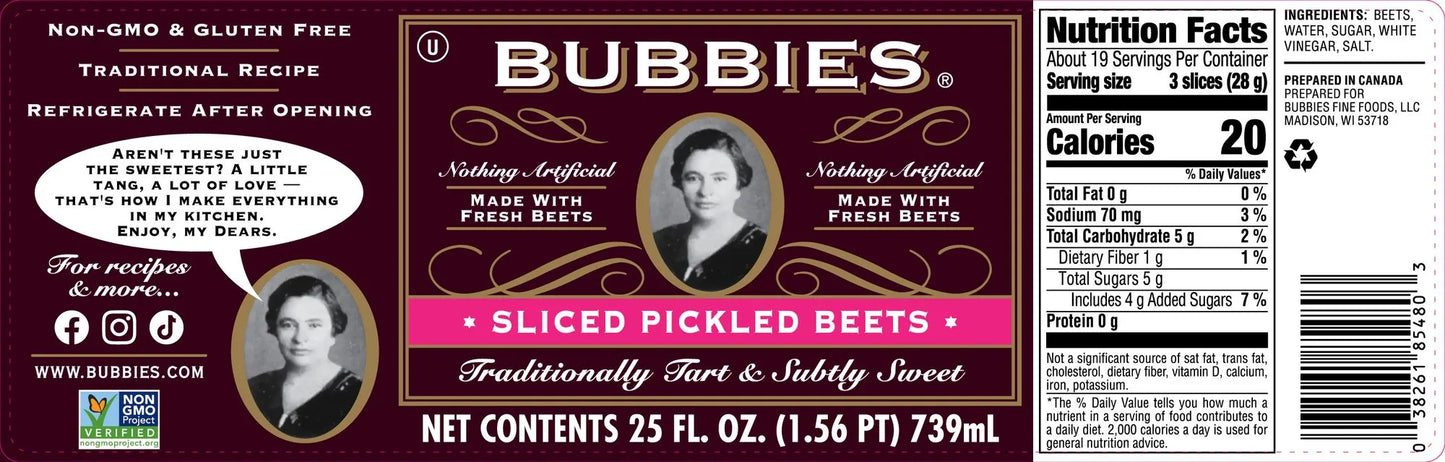 BUB SLICED PICKLED BEETS