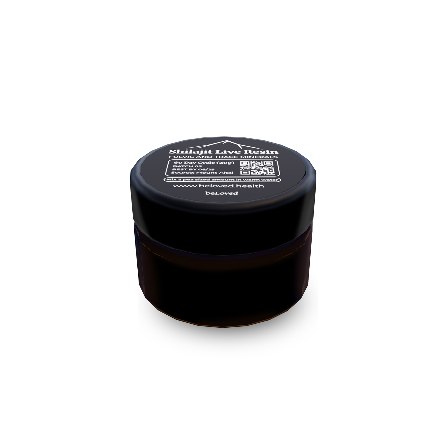Shilajit Live Resin  20mg 60 day