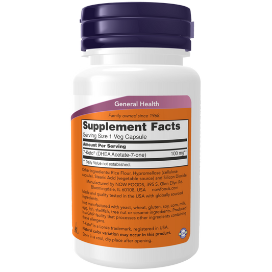 7-KETO® 100 mg Veg Capsules-Weight Maintenance-AlchePharma