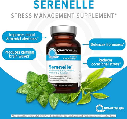 Serenelle Stress & Mood Management, 60 VegiCaps