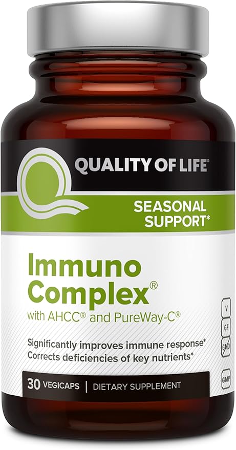 Premium AHCC Complex ImmunoComplex, 60 Vegicaps