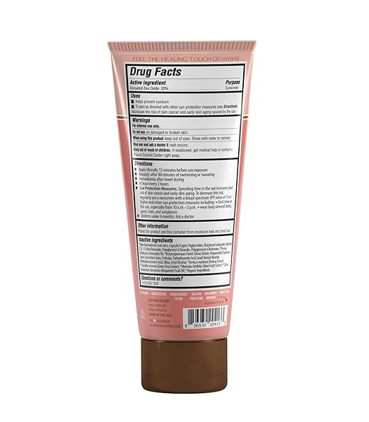 SPF 30 Unscented Mineral Sunscreen - Maui Vera