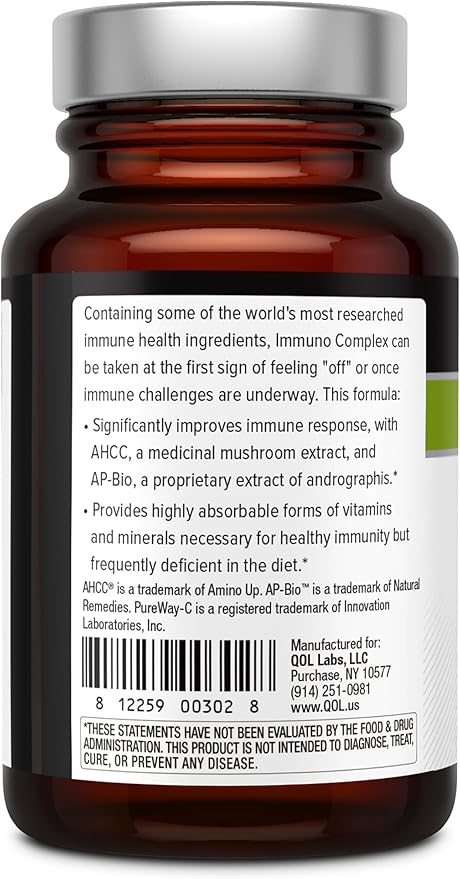Premium AHCC Complex ImmunoComplex, 60 Vegicaps