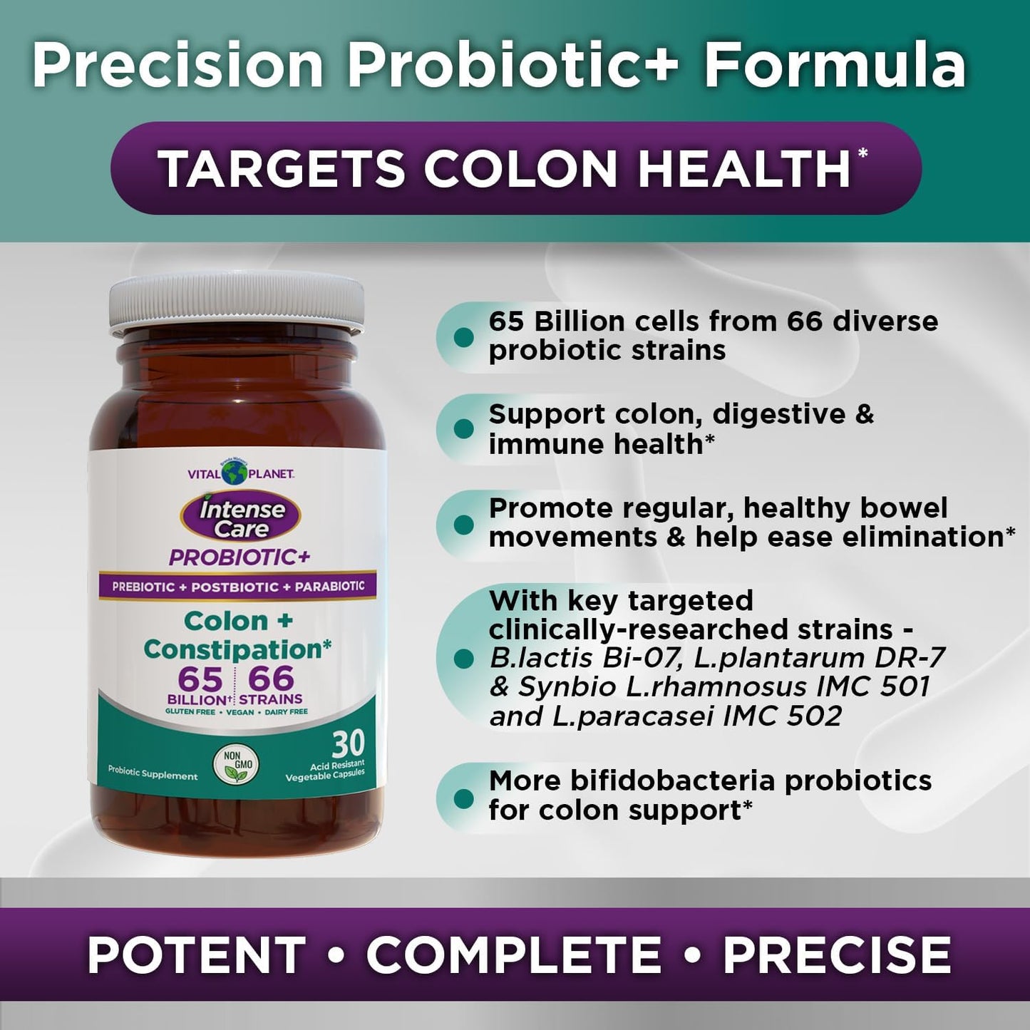 Refrigerated Intense Care Colon + Constipation 30ct