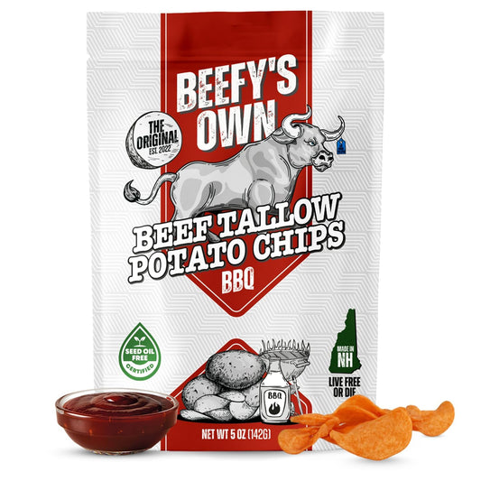Beef Tallow Potato Chips - Gluten-Free - 5 Oz