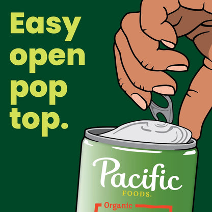 Pacific Foods Organic White Bean Verde Chili, Plant Based, 16.5 oz