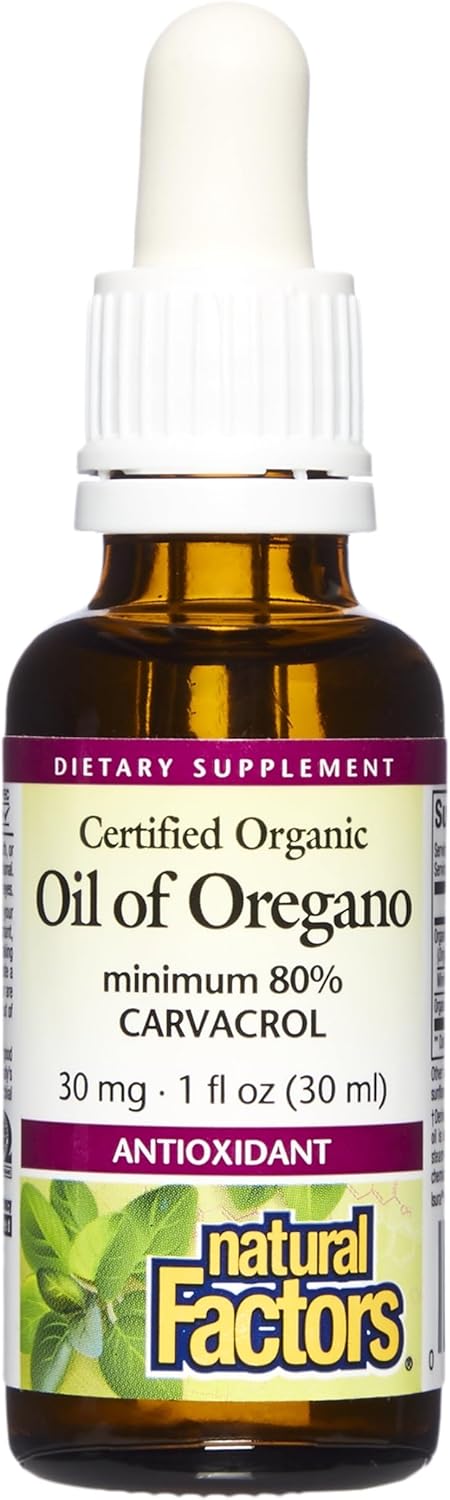 Org Oil Of Oregano 80% Carvacrol