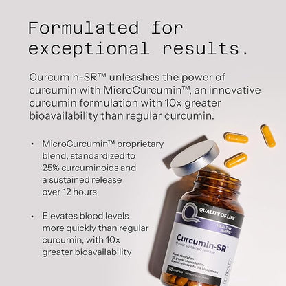 Curcumin-SR, 500 mg, 60 Vegicaps