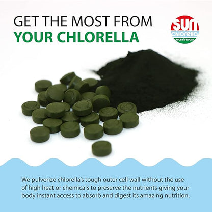 Sun Chlorella 200mg Tablets (1500 Count)