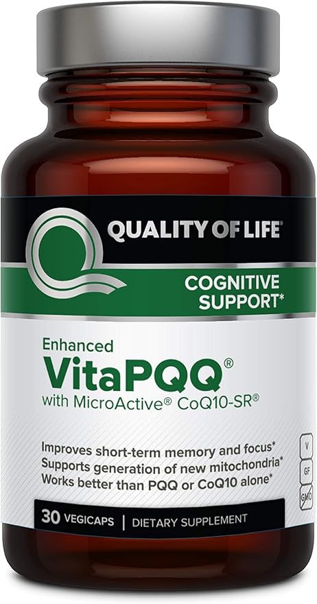 Enhanced VitaPQQ® with CoQ10, 30 VegiCaps