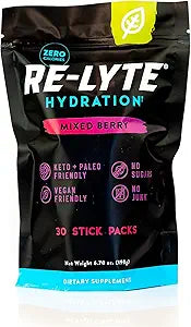 Re-Lyte Hydration Electrolyte Powder Mix (Mixed Berry) 30 Stick Pack