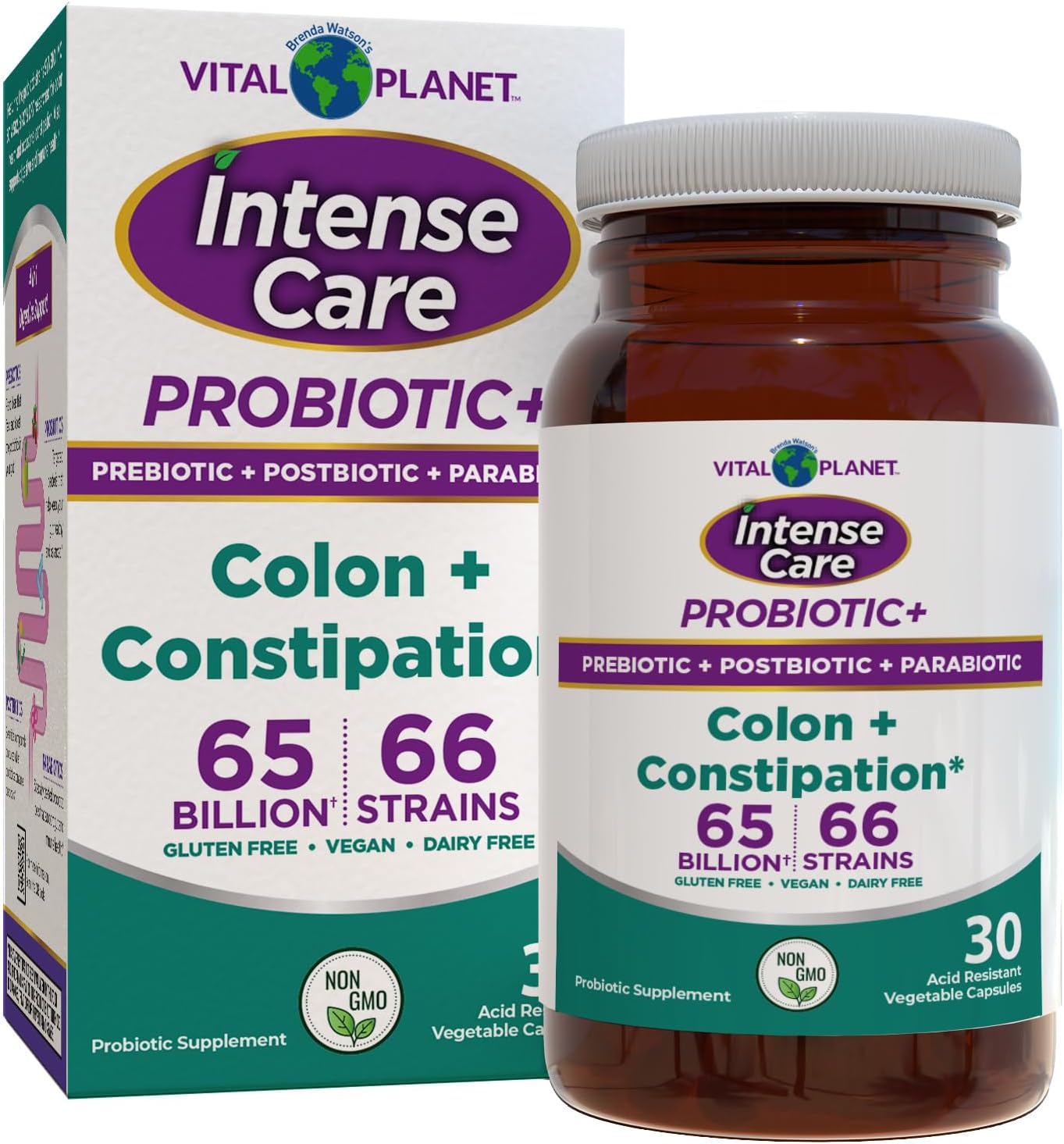 Refrigerated Intense Care Colon + Constipation 30ct
