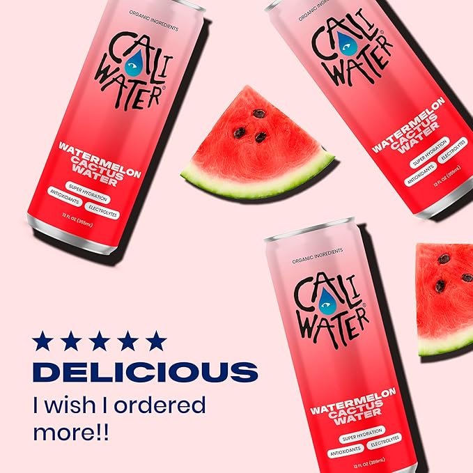 Watermelon Cactus Water 12 oz