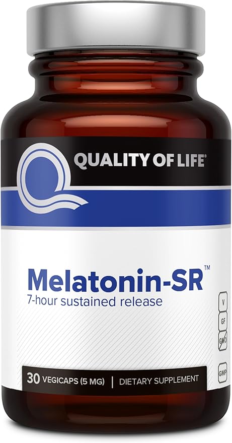 Melatonin-SR, 5 mg, 30 Vegicaps