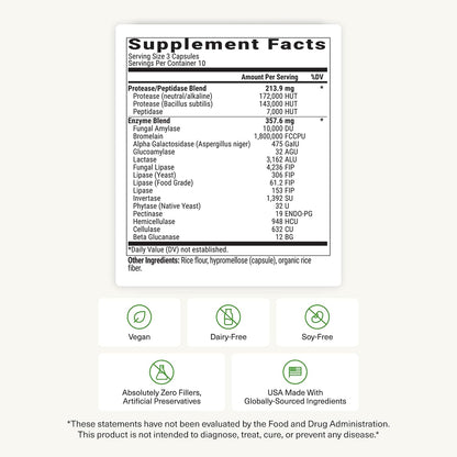 BiOptimizers Masszymes 30 Veg Caps