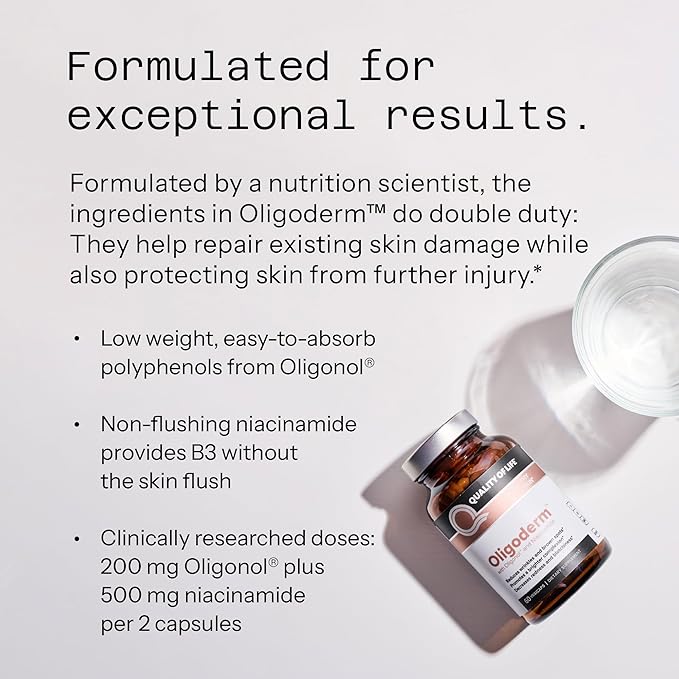 Oligoderm with Oligonol and Niacinamide, 60 VegiCaps