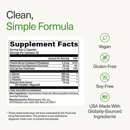BiOptimizers Sleep Breakthrough 60 Veg Caps