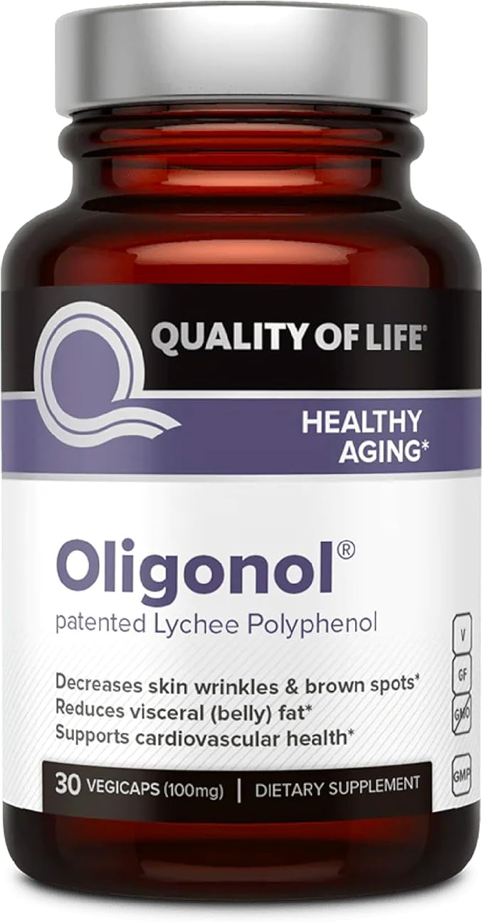 Oligonol Premium Anti-Aging & Circulation Support, 30 VegiCaps