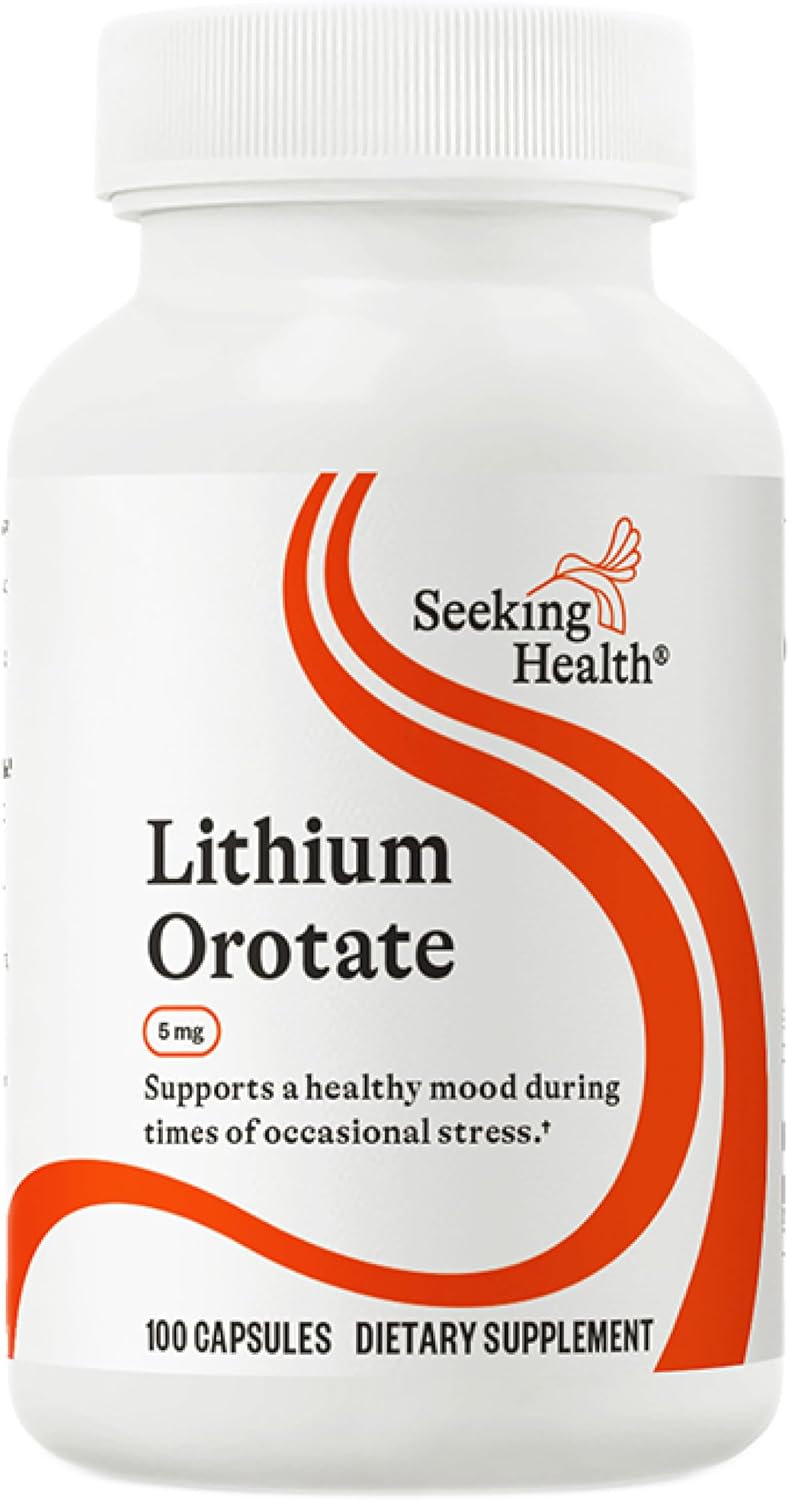 Seeking Health Lithium Orotate 5 mg