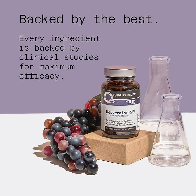 Resveratrol-SR, 150 mg, 30 Vegicaps