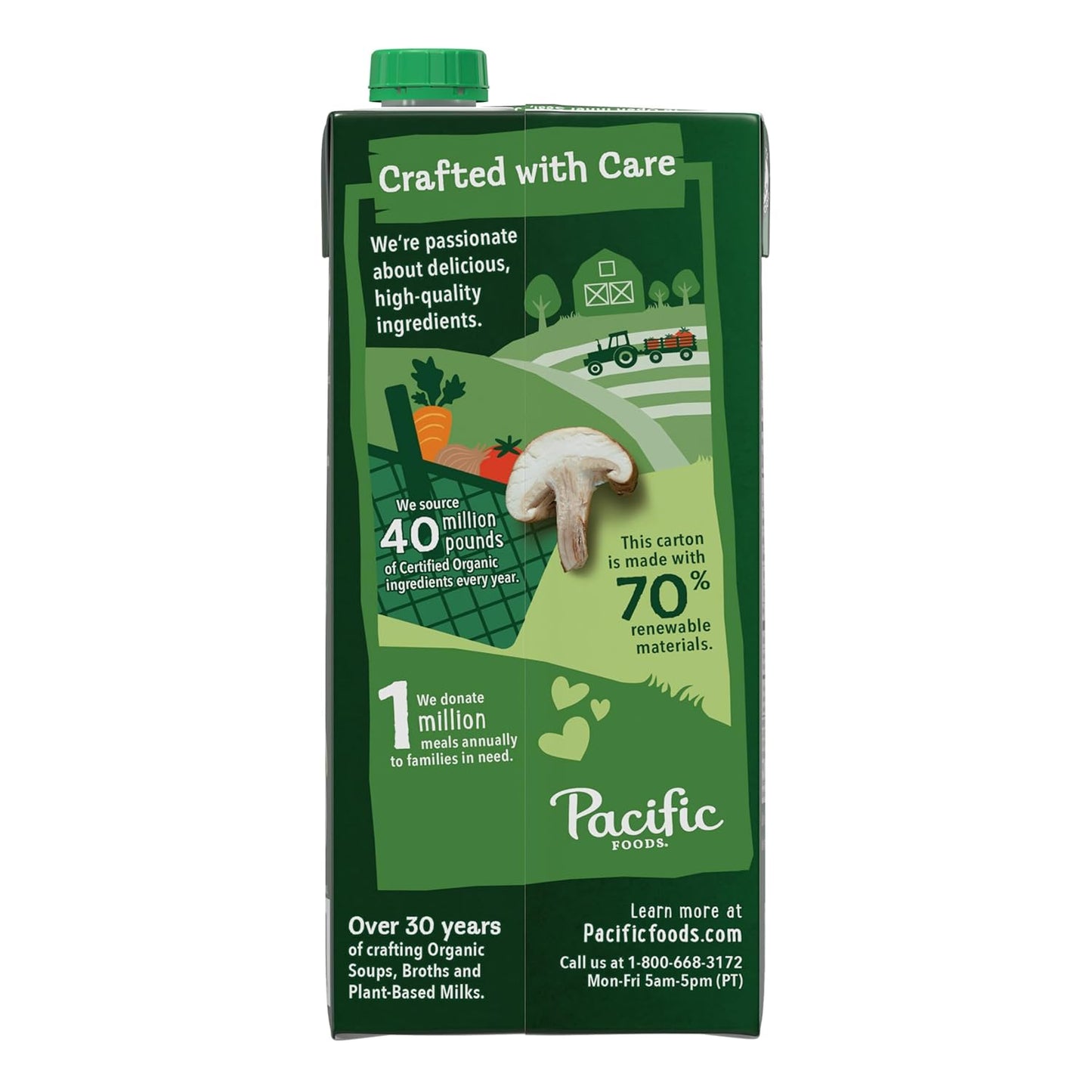 Pacific Foods, Broth Bone Chicken Black Garlic Shiitake Organic, 32oz
