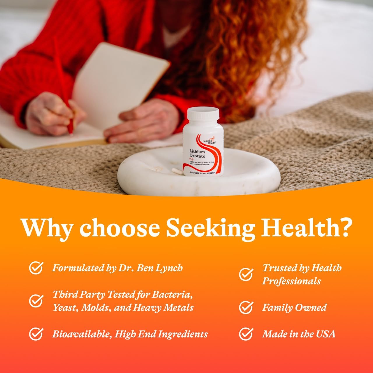 Seeking Health Lithium Orotate 5 mg
