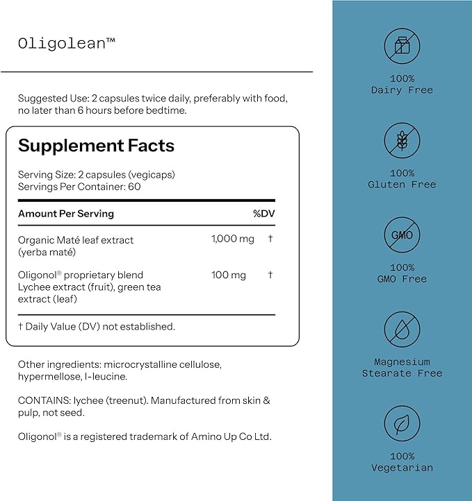 Oligolean Metabolism Support, 60 VegiCaps
