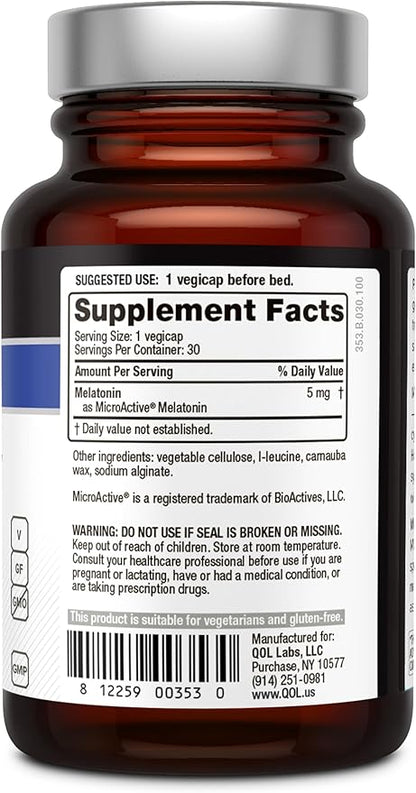 Melatonin-SR, 5 mg, 30 Vegicaps