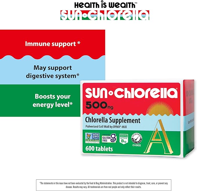 Sun Chlorella 500mg 600 Tab