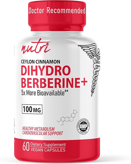 D100 Dihydroberberine+ 100 mg, 60 ct