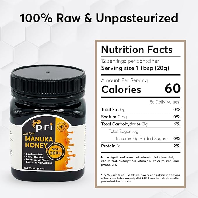 Manuka Honey MGO 200+