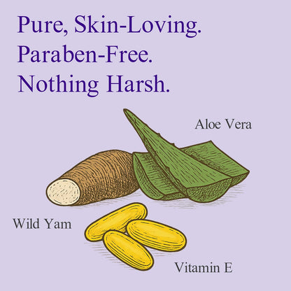 At Last Naturals Wild Yam Cream with Vitamin E 2 oz.