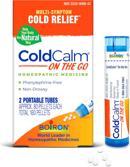 Boiron ColdCalm On The Go 2 Count (160 Pellets)
