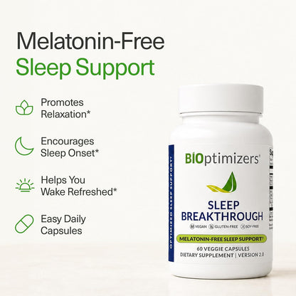 BiOptimizers Sleep Breakthrough 60 Veg Caps