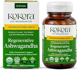Regenerative Ashwagandha  60 Vegetarian Capsules