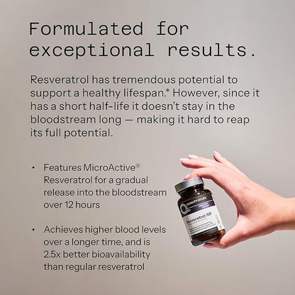 Resveratrol-SR, 150 mg, 30 Vegicaps