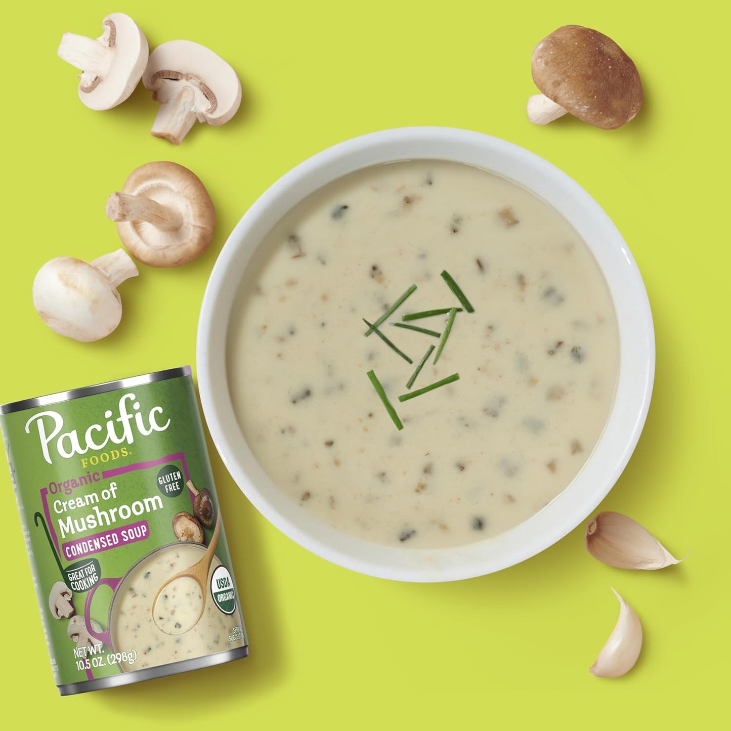 Pacific Foods Organic Cream of Mushroom Soup, 10.5 oz