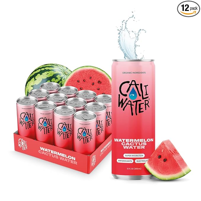 Watermelon Cactus Water 12 oz