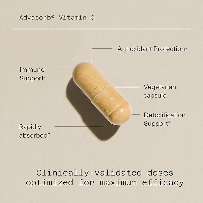 Advasorb® Vitamin C Supplement, 60 Vegicaps