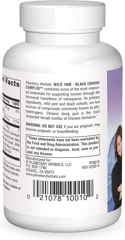Planetary Herbals Wild Yam-Black Cohosh Complex™ 800 mg