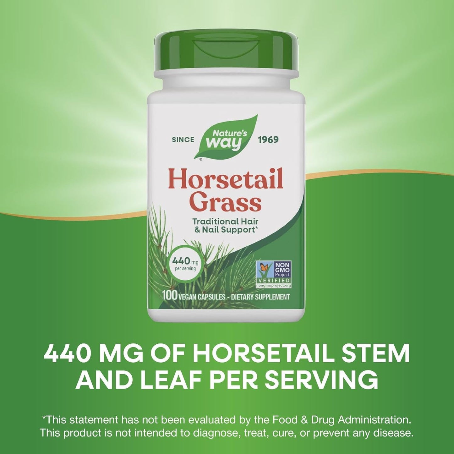 Nature's Way Horsetail Grass 100 caps