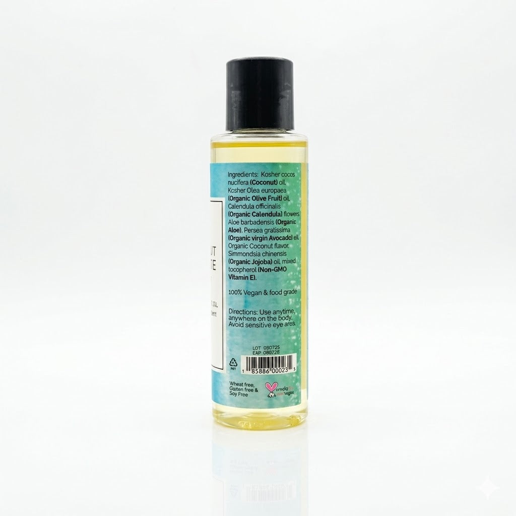 Body + Hair Oil - Coconut Aloe