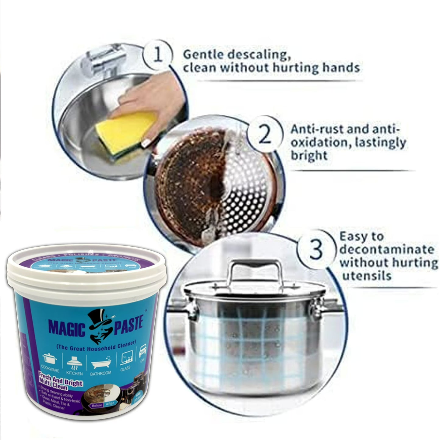 Magic Paste All-Purpose Cleaning Paste 17.6oz