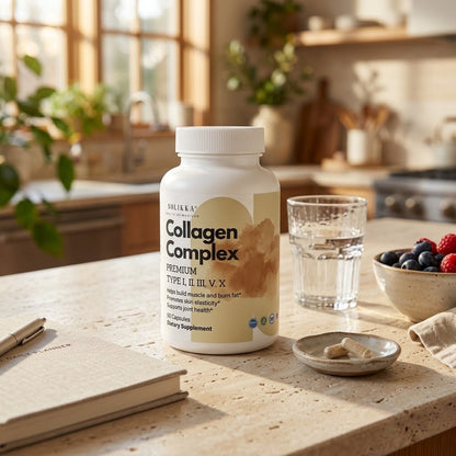 solikka Collagen Complex – Premium Multi-Collagen (90 Capsules)