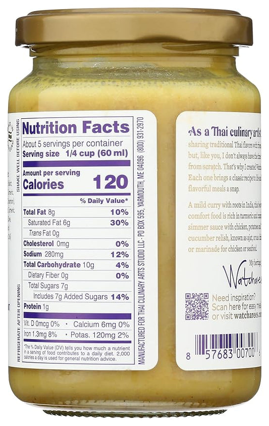 Thai Yellow Curry Sauce 9.8oz